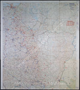 Дело 579: Документы отдела IIIb оперативного управления Генерального штаба при ОКХ: карта «Положение на Востоке» - Карта, показывающая положение войск вермахта на германо-советском фронте, включая положение частей Красной Армии, по состоянию на 22.01.1943