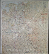Дело 656: Документы отдела IIIb оперативного управления Генерального штаба при ОКХ: карта «Положение на Востоке» - Карта, показывающая положение войск вермахта на германо-советском фронте, включая положение частей Красной Армии, по состоянию на 09.04.1943