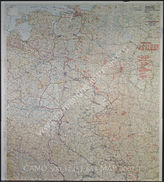 Дело 659: Документы отдела IIIb оперативного управления Генерального штаба при ОКХ: карта «Положение на Востоке» - Карта, показывающая положение войск вермахта на германо-советском фронте, включая положение частей Красной Армии, по состоянию на 12.04.1943