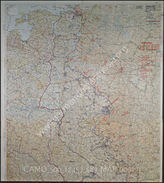 Дело 689: Документы отдела IIIb оперативного управления Генерального штаба при ОКХ: карта «Положение на Востоке» - Карта, показывающая положение войск вермахта на германо-советском фронте, включая положение частей Красной Армии, по состоянию на 12.05.1943