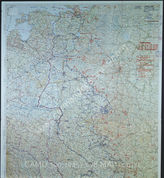 Дело 698: Документы отдела IIIb оперативного управления Генерального штаба при ОКХ: карта «Положение на Востоке» - Карта, показывающая положение войск вермахта на германо-советском фронте, включая положение частей Красной Армии, по состоянию на 21.05.1943