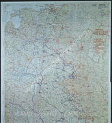 Дело 714: Документы отдела IIIb оперативного управления Генерального штаба при ОКХ: карта «Положение на Востоке» - Карта, показывающая положение войск вермахта на германо-советском фронте, включая положение частей Красной Армии, по состоянию на 06.06.1943