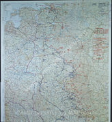 Дело 724: Документы отдела IIIb оперативного управления Генерального штаба при ОКХ: карта «Положение на Востоке» - Карта, показывающая положение войск вермахта на германо-советском фронте, включая положение частей Красной Армии, по состоянию на 16.06.1943