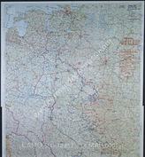 Дело 733: Документы отдела IIIb оперативного управления Генерального штаба при ОКХ: карта «Положение на Востоке» - Карта, показывающая положение войск вермахта на германо-советском фронте, включая положение частей Красной Армии, по состоянию на 25.06.1943