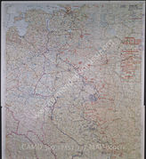 Дело 737: Документы отдела IIIb оперативного управления Генерального штаба при ОКХ: карта «Положение на Востоке» - Карта, показывающая положение войск вермахта на германо-советском фронте, включая положение частей Красной Армии, по состоянию на 29.06.1943