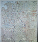 Дело 758: Документы отдела IIIb оперативного управления Генерального штаба при ОКХ: карта «Положение на Востоке» - Карта, показывающая положение войск вермахта на германо-советском фронте, включая положение частей Красной Армии, по состоянию на 20.07.1943