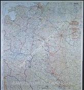 Дело 797: Документы отдела IIIb оперативного управления Генерального штаба при ОКХ: карта «Положение на Востоке» - Карта, показывающая положение войск вермахта на германо-советском фронте, включая положение частей Красной Армии, по состоянию на 28.08.1943