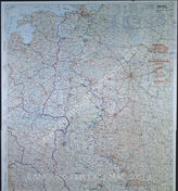 Дело 804: Документы отдела IIIb оперативного управления Генерального штаба при ОКХ: карта «Положение на Востоке» - Карта, показывающая положение войск вермахта на германо-советском фронте, включая положение частей Красной Армии, по состоянию на 04.09.1943