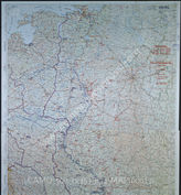 Дело 824: Документы отдела IIIb оперативного управления Генерального штаба при ОКХ: карта «Положение на Востоке» - Карта, показывающая положение войск вермахта на германо-советском фронте, включая положение частей Красной Армии, по состоянию на 24.09.1943