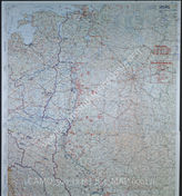 Дело 856: Документы отдела IIIb оперативного управления Генерального штаба при ОКХ: карта «Положение на Востоке» - Карта, показывающая положение войск вермахта на германо-советском фронте, включая положение частей Красной Армии, по состоянию на 26.10.1943