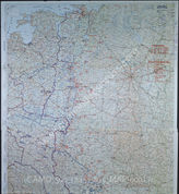 Дело 876: Документы отдела IIIb оперативного управления Генерального штаба при ОКХ: карта «Положение на Востоке» - Карта, показывающая положение войск вермахта на германо-советском фронте, включая положение частей Красной Армии, по состоянию на 15.11.1943