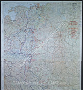 Дело 882: Документы отдела IIIb оперативного управления Генерального штаба при ОКХ: карта «Положение на Востоке» - Карта, показывающая положение войск вермахта на германо-советском фронте, включая положение частей Красной Армии, по состоянию на 21.11.1943
