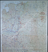 Дело 888: Документы отдела IIIb оперативного управления Генерального штаба при ОКХ: карта «Положение на Востоке» - Карта, показывающая положение войск вермахта на германо-советском фронте, включая положение частей Красной Армии, по состоянию на 27.11.1943