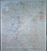 Дело 898: Документы отдела IIIb оперативного управления Генерального штаба при ОКХ: карта «Положение на Востоке» - Карта, показывающая положение войск вермахта на германо-советском фронте, включая положение частей Красной Армии, по состоянию на 07.12.1943