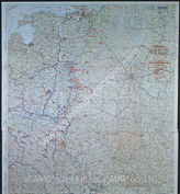 Дело 901: Документы отдела IIIb оперативного управления Генерального штаба при ОКХ: карта «Положение на Востоке» - Карта, показывающая положение войск вермахта на германо-советском фронте, включая положение частей Красной Армии, по состоянию на 10.12.1943
