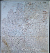 Дело 908: Документы отдела IIIb оперативного управления Генерального штаба при ОКХ: карта «Положение на Востоке» - Карта, показывающая положение войск вермахта на германо-советском фронте, включая положение частей Красной Армии, по состоянию на 17.12.1943