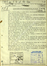 Akte 553. Unterlagen des Ic der Heeresgruppe Mitte: laufende Meldungen (13.12.-15.12.1942) 