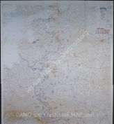 Дело 1108: Документы отдела IIIb оперативного управления Генерального штаба ОКХ: карта «Положение на Востоке» - Карта, показывающая положение войск вермахта на германо-советском фронте, включая положение частей Красной Армии, по состоянию на 07.07.1944