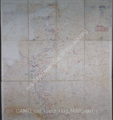 Дело 1115: Документы отдела IIIb оперативного управления Генерального штаба ОКХ: карта «Положение на Востоке» - Карта, показывающая положение войск вермахта на германо-советском фронте, включая положение частей Красной Армии, по состоянию на 14.07.1944
