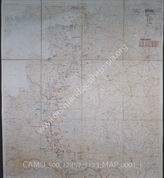 Дело 1123: Документы отдела IIIb оперативного управления Генерального штаба ОКХ: карта «Положение на Востоке» - Карта, показывающая положение войск вермахта на германо-советском фронте, включая положение частей Красной Армии, по состоянию на 22.07.1944