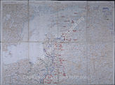Дело 1190: Документы отдела IIIb оперативного управления Генерального штаба ОКХ: карта «Положение на Востоке» - Карта, показывающая положение войск вермахта на германо-советском фронте, включая положение частей Красной Армии, по состоянию на 27.09.1944