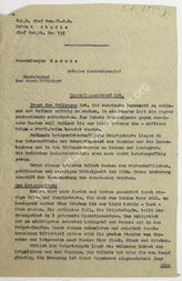 Akte 61.  Studie von Generalmajor Erich Marcks für eine Offensivoperation gegen die Sowjetunion u...