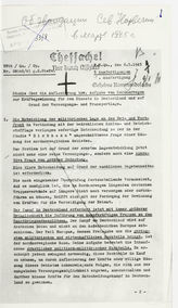 Akte 236.  Studie "Birkhahn" des Wehrmachtführungsstabes über den möglichen Abzug der deutschen ...