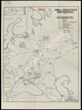 Дело 54. Карта размещения военной промышленности СССР по состоянию на сентябрь 1940 г.
