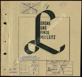 Akte 64.  Nachrichten des Oberkommandos der Wehrmacht für September 1940 – Juni 1942. 