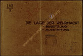 Akte 190.  Die materielltechnische Lage der rumänischen Wehrmacht am 1. Februar 1944 (Diagramme). 