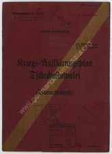 Akte 229.  OKH-Abteilung Fremde Heere, Referat IV: Kriegs-Aufklärungsplan Tschechoslowakei (Front...
