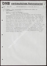 Akte 207.  Telegramme der deutschen diplomatischen Vertretungen in Madrid und Genf, Meldungen der...