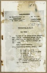 Akte 468.  OKH, Generalinspekteur der Panzertruppen: Material zum Vortrag des Generalinspekteurs ...