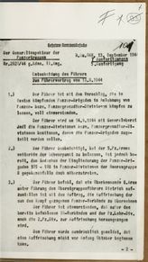 Akte 482.  OKH, Generalinspekteur der Panzertruppen: Notizen des Generalinspekteurs der Panzertru...