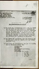 Akte 487.  OKH, Generalinspekteur der Panzertruppen: Notizen des Generalinspekteurs der Panzertru...