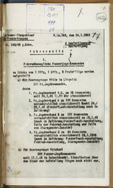 Akte 499.  OKH, Generalinspekteur der Panzertruppen: Notizen des Generalinspekteurs der Panzertru...