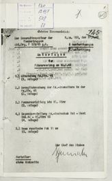 Akte 508.  OKH, Generalinspekteur der Panzertruppen: Unterlagen des Generalinspekteurs der Panzer...