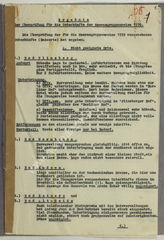 Akte 15.  Schreiben zur Überprüfung der für die Heeresgruppenreise 1939 vorgesehenen Unterkünfte....