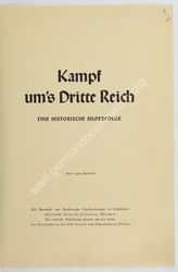 Akte 2.  Das propagandistische Album “Kampf um das Dritte Reich. Historische Bilderfolge”, 1933. ...
