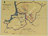 Дело 709.  Карта-схема манёвра германской армии (командование 1-й армии) в районе Восточной Пруссии/ Кёнигсберга (развертывание обстановки на 10. -13.07.1938 г.) – по состоянию на 13.07.1938 г., М 1: 1 000 000. 