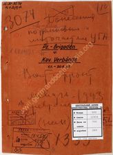 Akte 706. Unterlagen des Ic der Heeresgruppe Mitte: Dokumente zu den Panzer-Brigaden und Kavallerie-Verbänden der Roten Armee