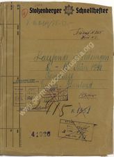 Akte 506.	Unterlagen des Ic der Heeresgruppe Mitte: laufende Meldungen (8.3.-10.3.1942) 