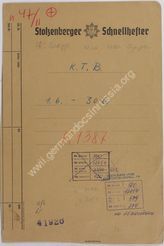 Akte 579. Anlagen zum KTB des Stabsoffizier Artillerie (Stoart) der Heeresgruppe Mitte, (1.6.-30.6.1942) 