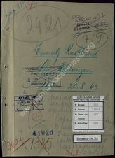 Akte 727. Unterlagen des Ic der Heeresgruppe Mitte: laufende Meldungen (16.8.-20.8.1943)  