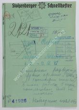 Akte 552. Unterlagen des Ic der Heeresgruppe Mitte: laufende Meldungen (6.12.-12.12.1942)   