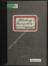 Akte 1. Unterlagen des Luftwaffengeneralstabes / Führungsabteilung: Polenkrieg. Planstudie 1939, Heft 1 – Aufmarsch- und Kampfanweisungen der Luftwaffe.   