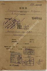 Akte 163. Akte Nr. 60/3-1944 der 2. Verwaltung der Hauptverwaltung Aufklärung (GRU): Material zur deutschen Luftwaffe 
