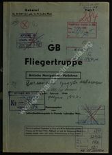 Akte 192. Übersicht des Dienstes Fremde Luftwaffen West des Führungsstabes der Luftwaffe über britisches Naviagationsverfahren. 