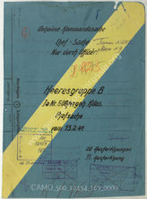 Findbuch 12454 - Heeresgruppe B/Mitte