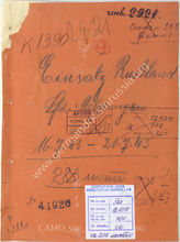 Akte 764. Unterlagen des Ic der Heeresgruppe Mitte: laufende Meldungen (16.7.-20.7.1943) 